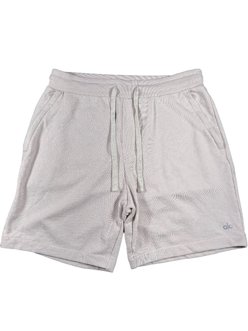 ALO Yoga French Terry Chill Shorts "Bone" Men's size Large